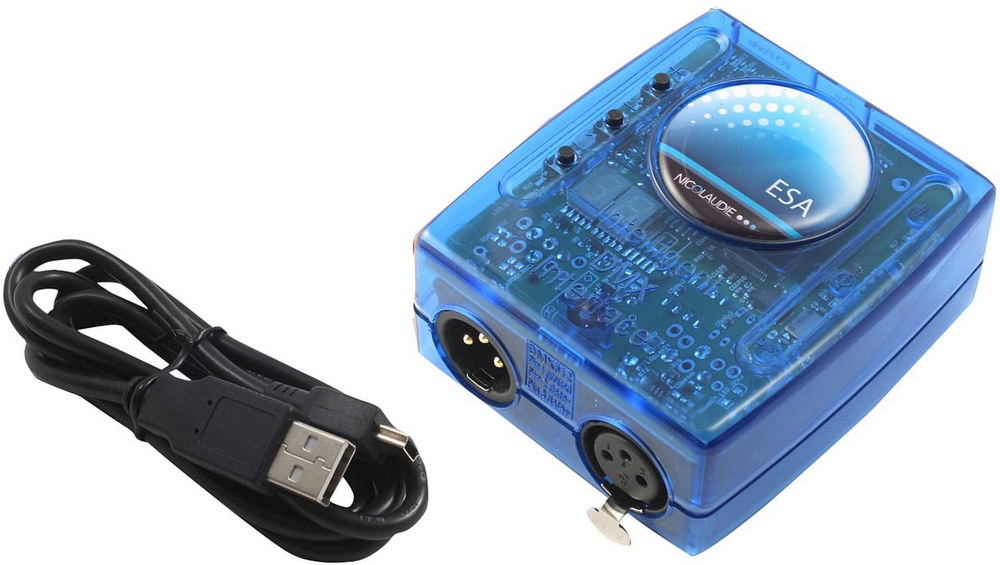 Interface DMX USB rental in Milan Italy